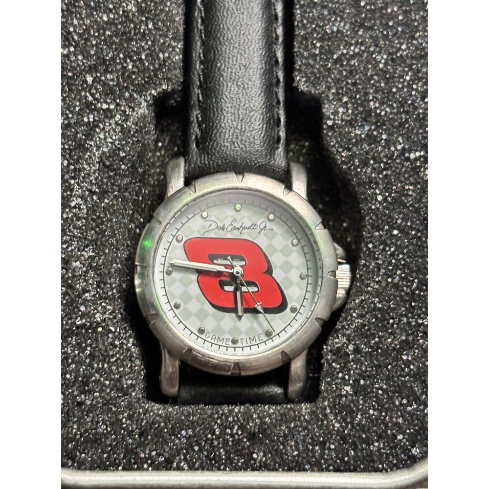 Dale‎ Earnhardt Jr #8 GameTime Nascar Womens Watch Leather Band